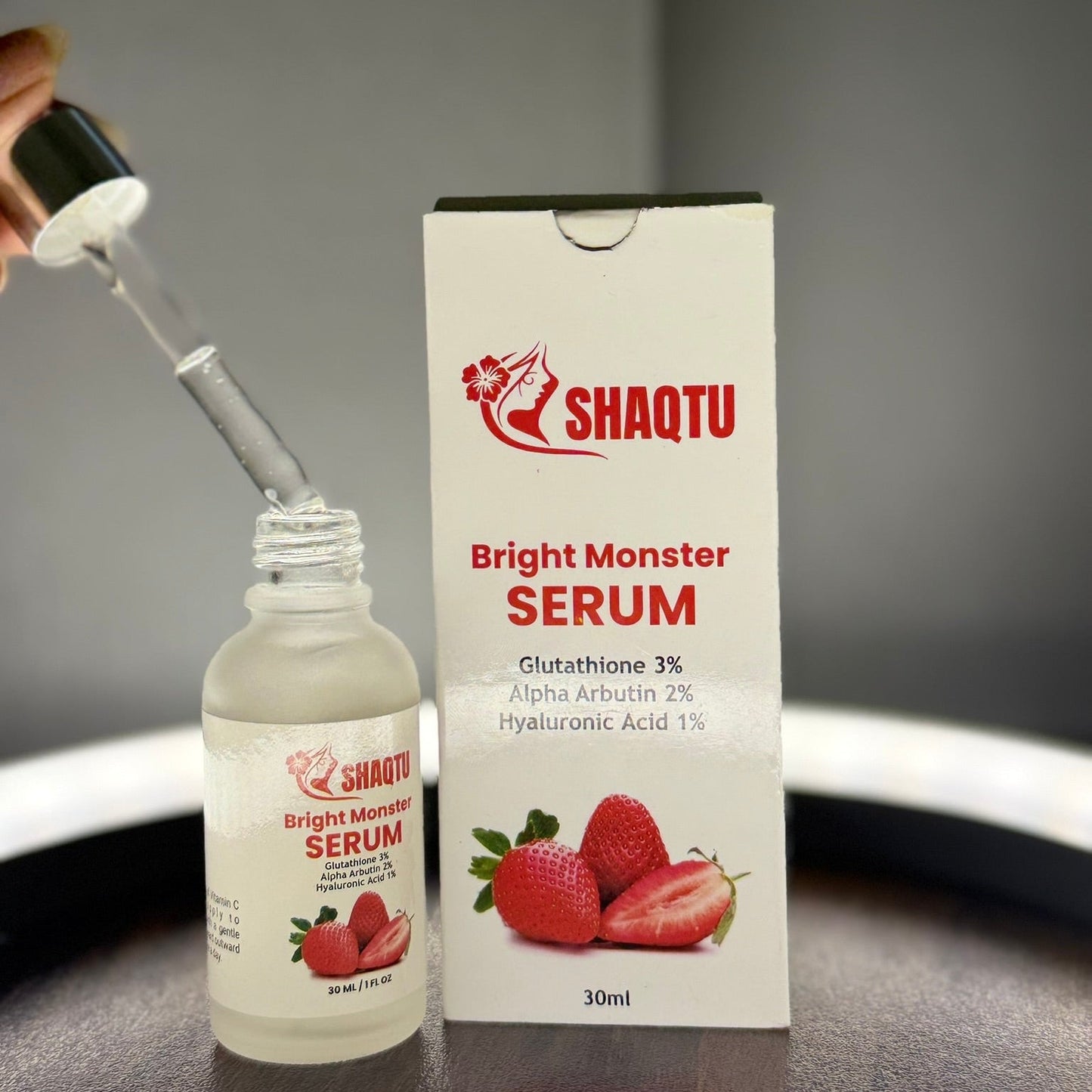 Bright Monster Serum 30ml โ Dark Spot Fader & Skin Brightener